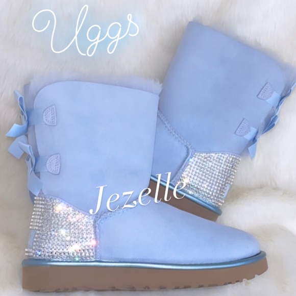 Msg.2.order 💎 UGGS Custom Rhinestone Uggs Swarovski Crystal Ugg Boots - Picture 10 of 17